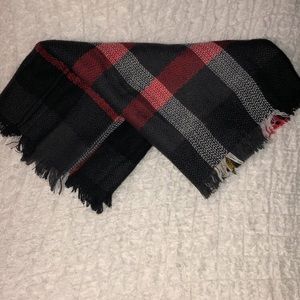 plaid scarf